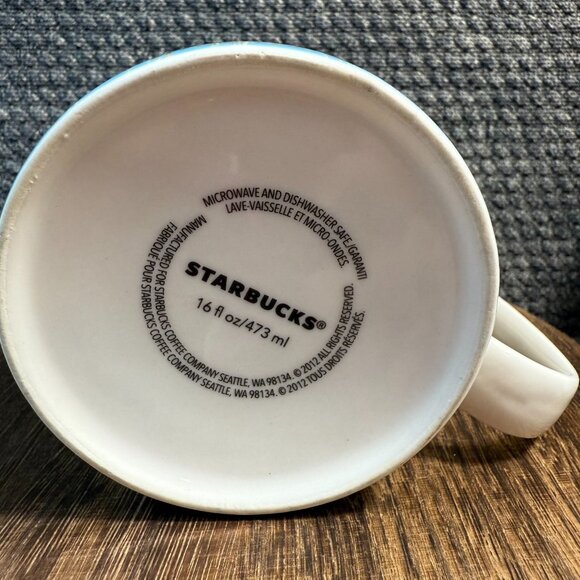 Starbucks North Carolina Coffee Mug/Cup Retired Global Icon Series 16 oz 2012 - Picture 6 of 8